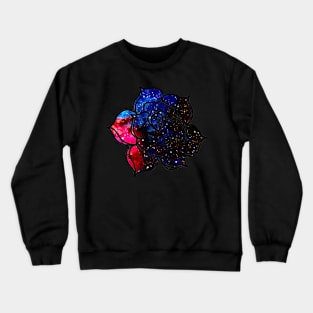 Space Flower Crewneck Sweatshirt